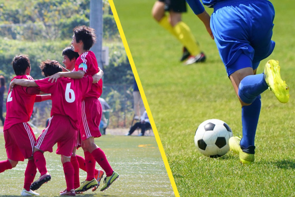 元Jリーガーから教わる<br />オンラインサッカースクール！